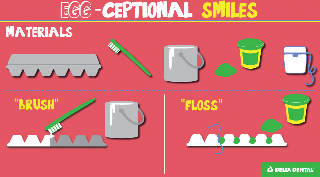 A fun craft for Children's Dental Health Month