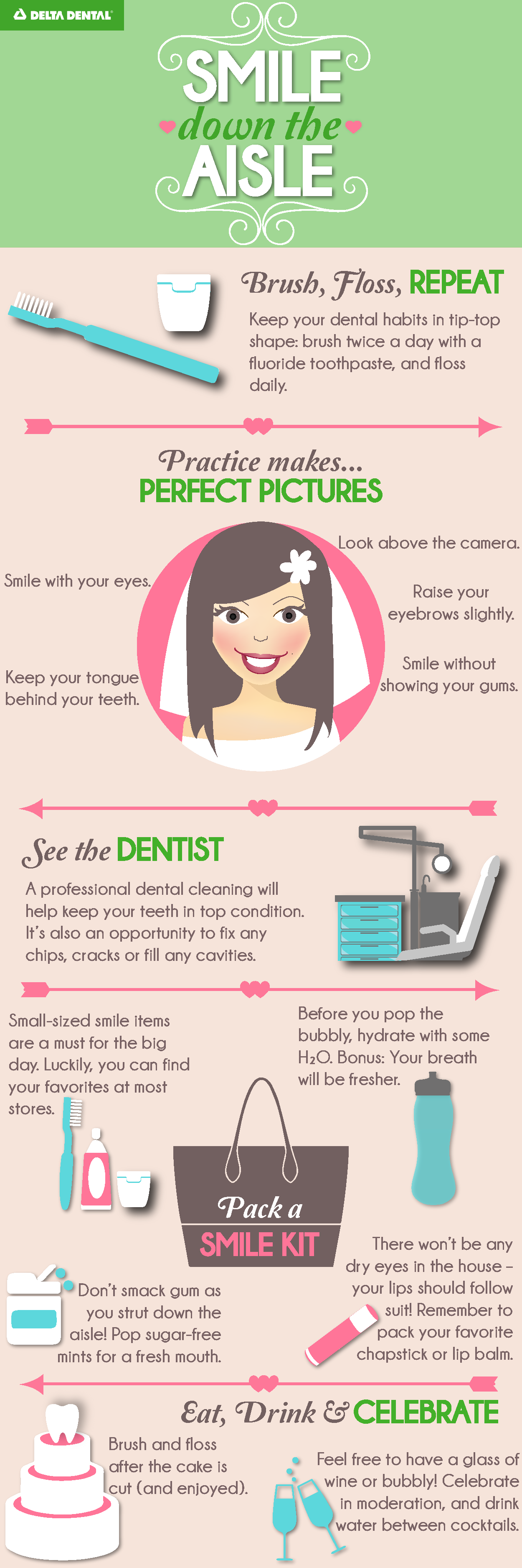 Wedding season is in full swing! Here’s how to ensure an aisle-worthy smile: