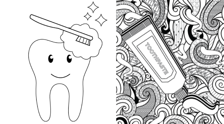 Coloring pages for kids and grownups