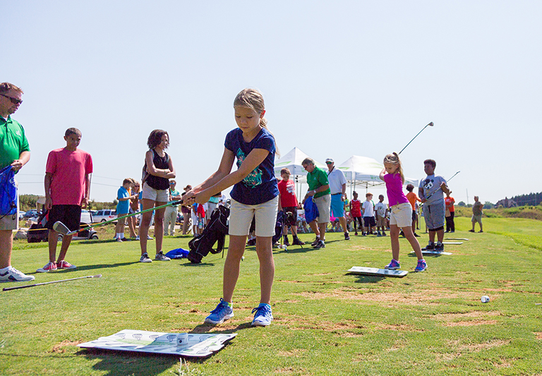 youth golfers