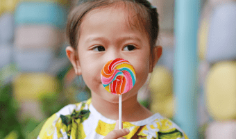 Candy Causes Decay on Baby Teeth