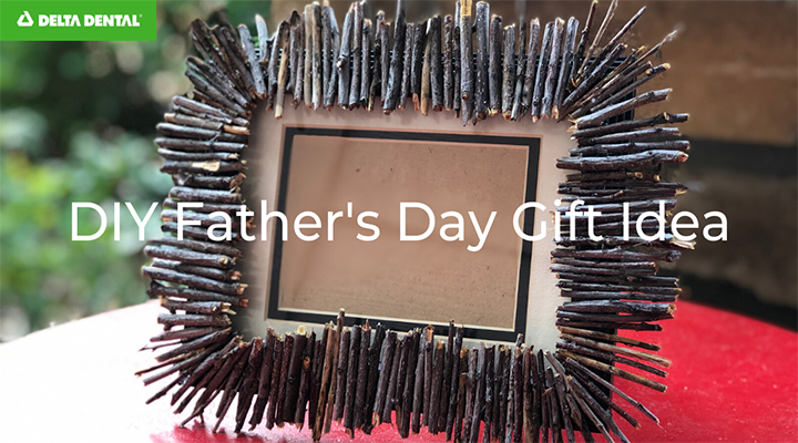 This is a fun craft project that you and the kids can do together for Dad to make this Father’s Day extra special.