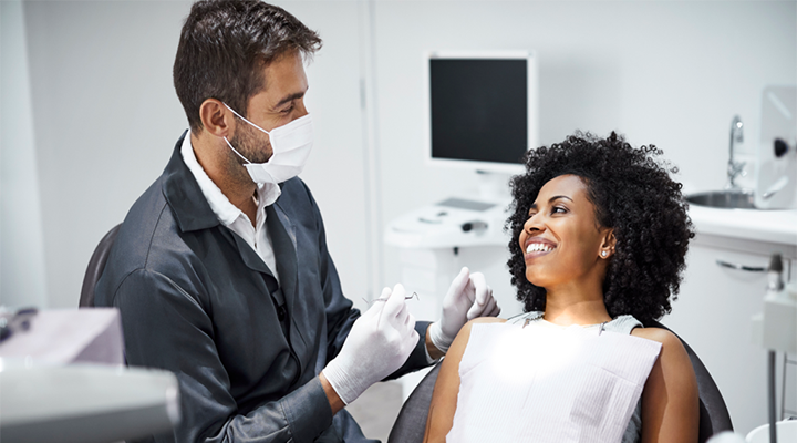 Regular visits to the dentist may help prevent larger problems down the road.