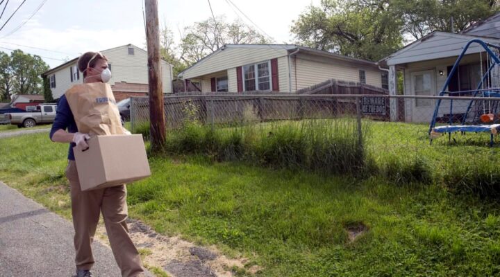 CHIP delivering supplies to local families