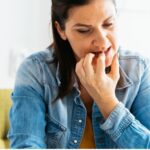 Biting your fingernails can harm your mouth