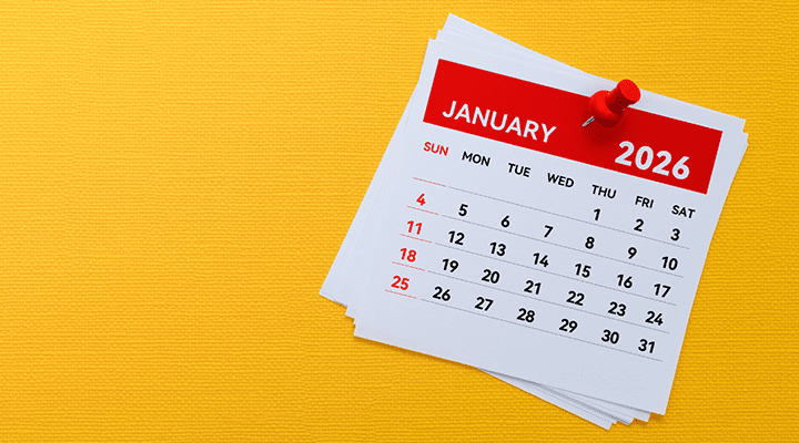 January 2026 Calendar.